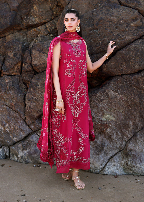 Saira Shakira | Breeze Luxury Lawn | OPHELIA-4-A - Luxury Dress - available at Maria Faisal in UK and USA.