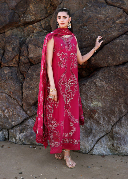 Saira Shakira | Breeze Luxury Lawn | OPHELIA-4-A - Luxury Dress - available at Maria Faisal in UK and USA.