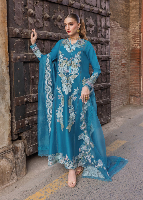 Saira Shakira | Breeze Luxury Lawn | VERA-9-A - Luxury Dress - available at Maria Faisal in UK and USA.
