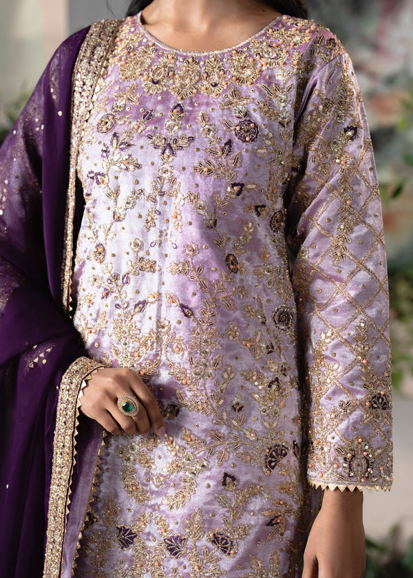 Haseens | Naira Formals | Taj - Formal Dress - available at Maria Faisal in UK and USA.
