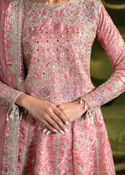 Haseens | Naira Formals | Rose - Formal Dress - available at Maria Faisal in UK and USA.