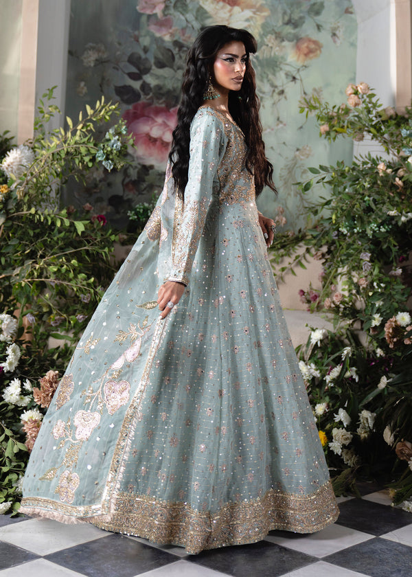 Haseens | Naira Formals | Falak - Formal Dress - available at Maria Faisal in UK and USA.