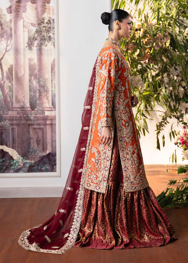 Haseens | Naira Formals | Zafraan - Formal Dress - available at Maria Faisal in UK and USA.