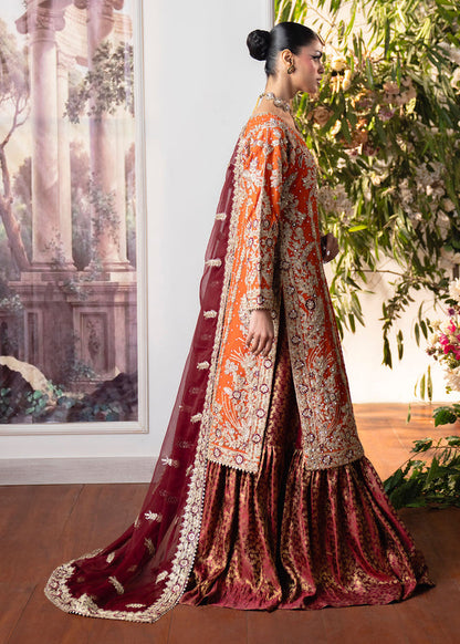 Haseens | Naira Formals | Zafraan - Formal Dress - available at Maria Faisal in UK and USA.