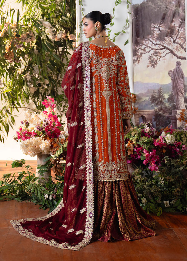 Haseens | Naira Formals | Zafraan - Formal Dress - available at Maria Faisal in UK and USA.