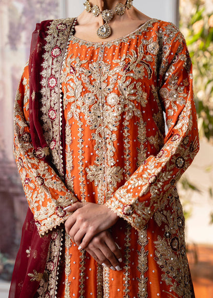 Haseens | Naira Formals | Zafraan - Formal Dress - available at Maria Faisal in UK and USA.