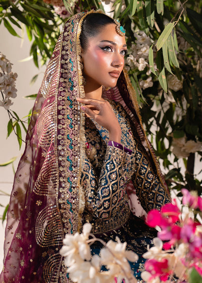 Haseens | Naira Formals | Zar Afshan - Formal Dress - available at Maria Faisal in UK and USA.
