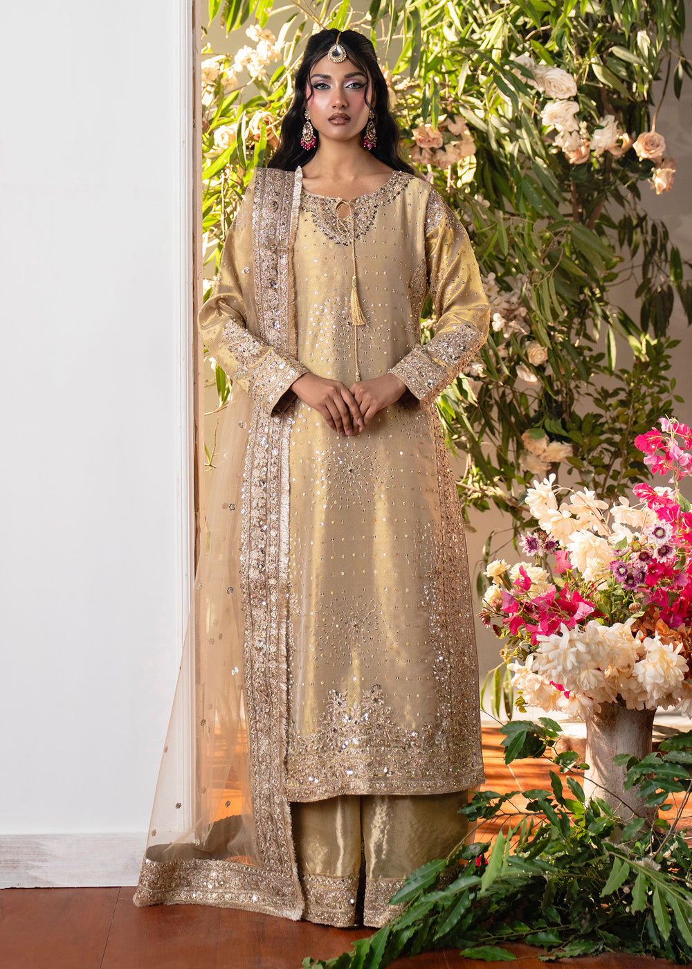 Haseens | Naira Formals | Sakeena - Formal Dress - available at Maria Faisal in UK and USA.