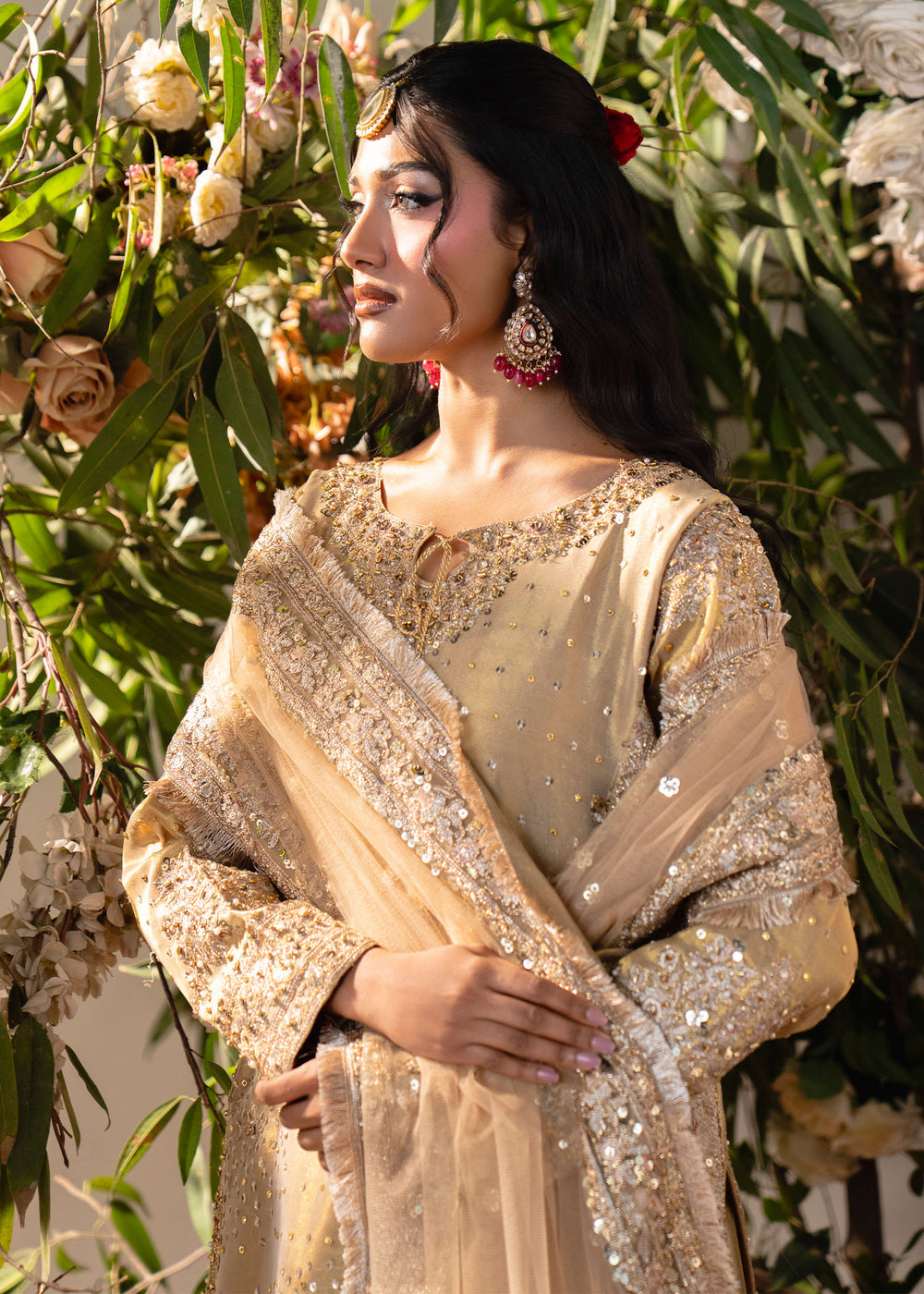 Haseens | Naira Formals | Sakeena - Formal Dress - available at Maria Faisal in UK and USA.