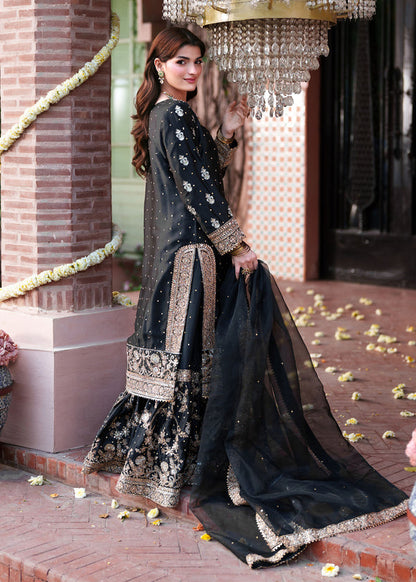 Haseens | Riwayat Luxe | Mehvar Silk - Formal Dress - available at Maria Faisal in UK and USA.