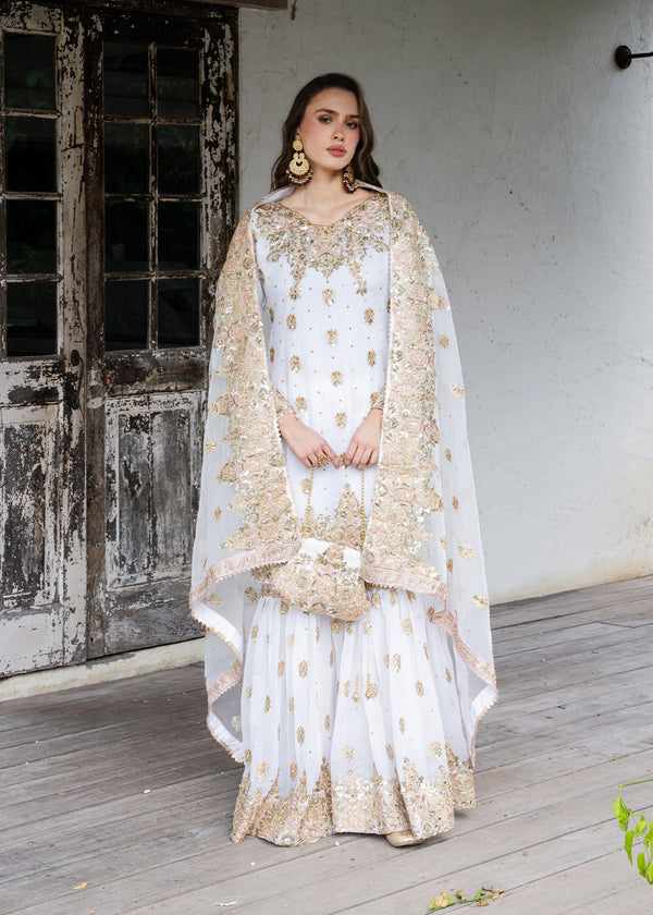Haseens | Ayra Formals | Safa-e-Zar - Formal Dress - available at Maria Faisal in UK and USA.