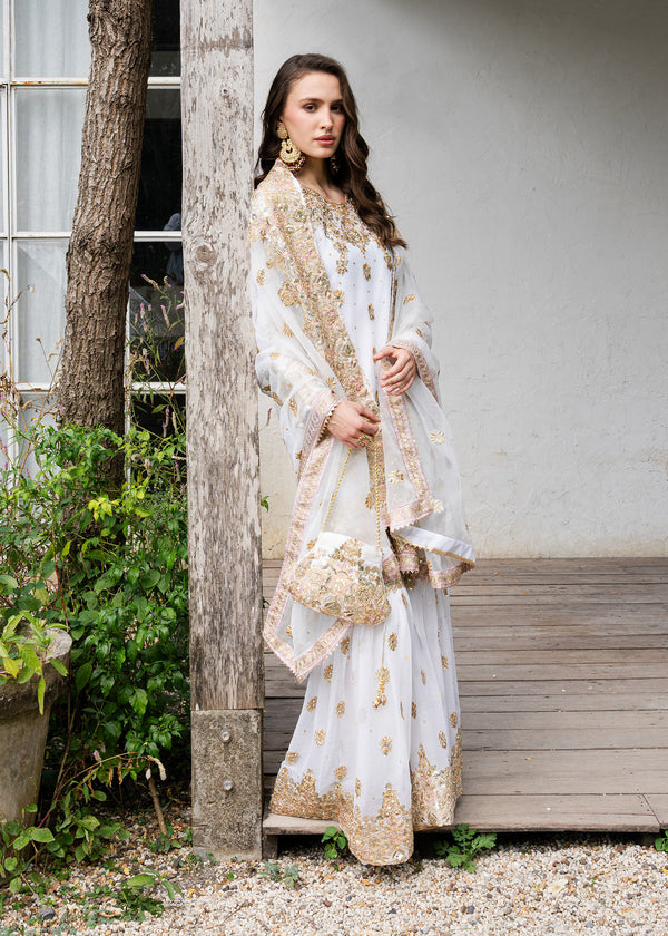 Haseens | Ayra Formals | Safa-e-Zar - Formal Dress - available at Maria Faisal in UK and USA.
