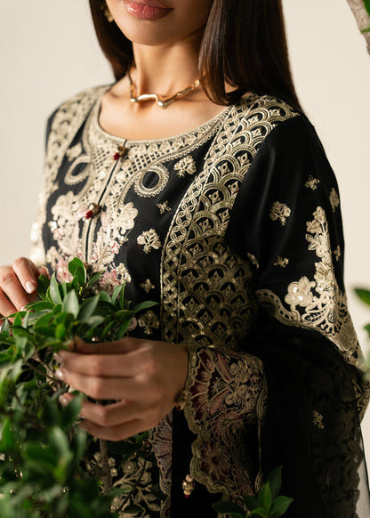Haseens | Mahra Pret | Ayma - Luxury Dress - available at Maria Faisal in UK and USA.