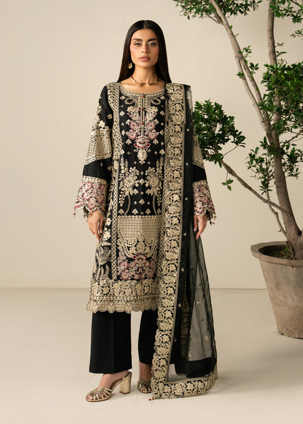 Haseens | Mahra Pret | Ayma - Luxury Dress - available at Maria Faisal in UK and USA.