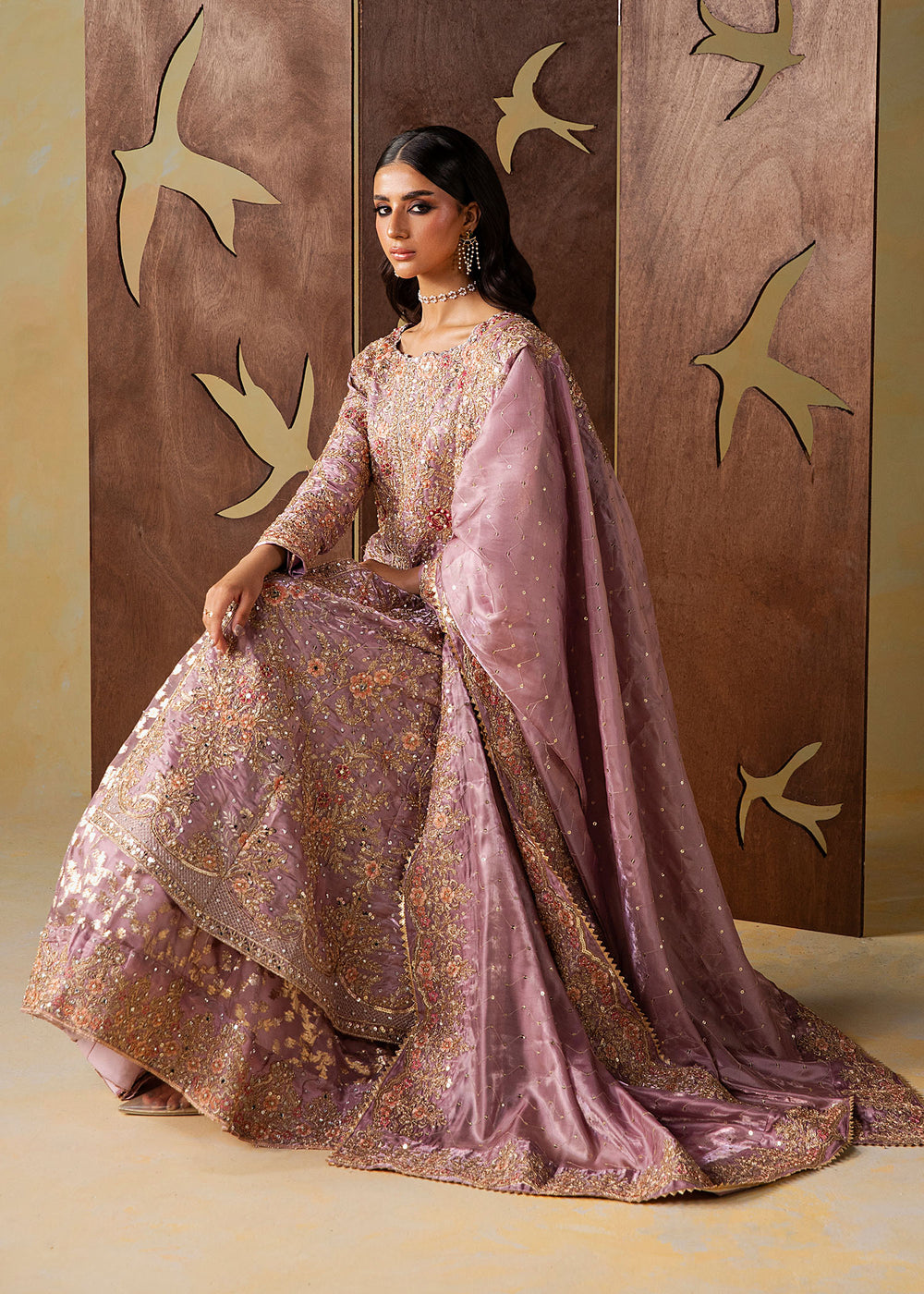 Haseens | Retaj Formals | Zahia - Formal Dress - available at Maria Faisal in UK and USA.