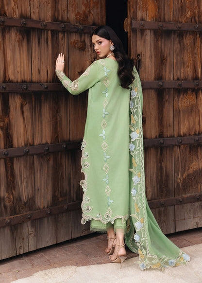 Saira Shakira | Raya Lawn Pret | Celeste Bloom - Luxury Dress - available at Maria Faisal in UK and USA.