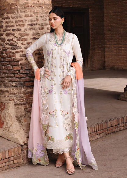 Saira Shakira | Raya Lawn Pret | Noora - Luxury Dress - available at Maria Faisal in UK and USA.
