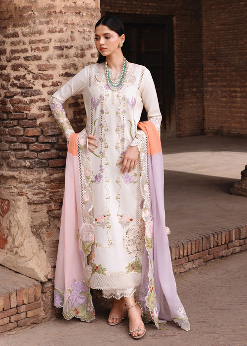 Saira Shakira | Raya Lawn Pret | Noora - Luxury Dress - available at Maria Faisal in UK and USA.