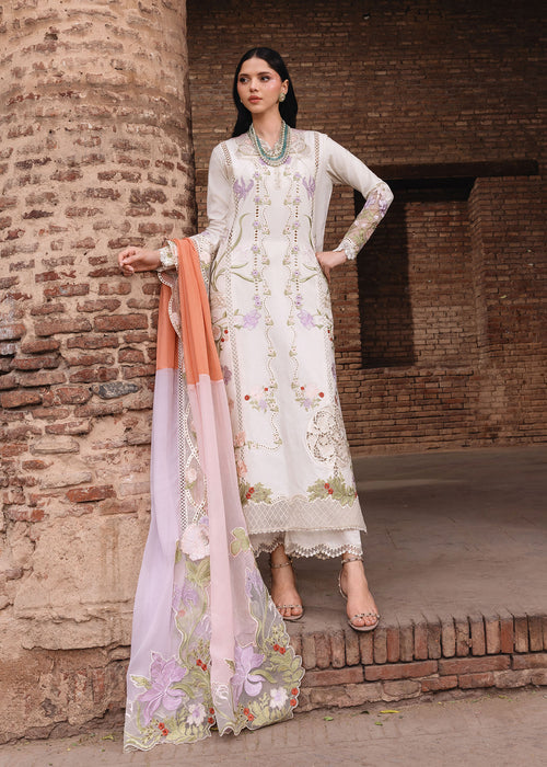 Saira Shakira | Raya Lawn Pret | Noora - Luxury Dress - available at Maria Faisal in UK and USA.