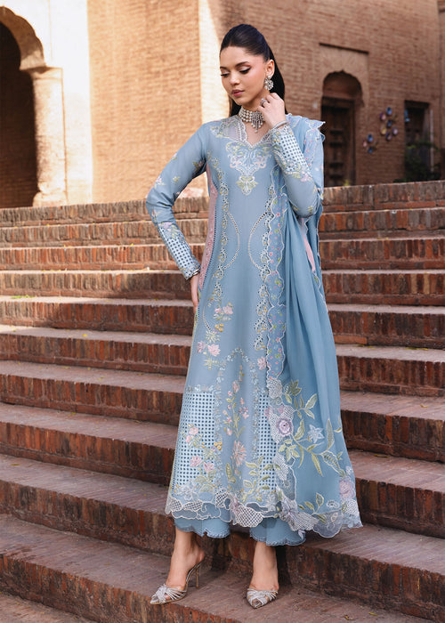 Saira Shakira | Raya Lawn Pret | Auraline - Luxury Dress - available at Maria Faisal in UK and USA.