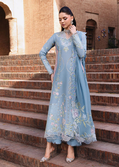 Saira Shakira | Raya Lawn Pret | Auraline - Luxury Dress - available at Maria Faisal in UK and USA.