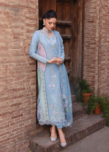 Saira Shakira | Raya Lawn Pret | Auraline - Luxury Dress - available at Maria Faisal in UK and USA.