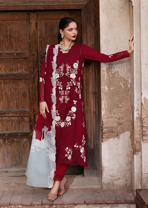 Saira Shakira | Raya Lawn Pret | Elise - Luxury Dress - available at Maria Faisal in UK and USA.