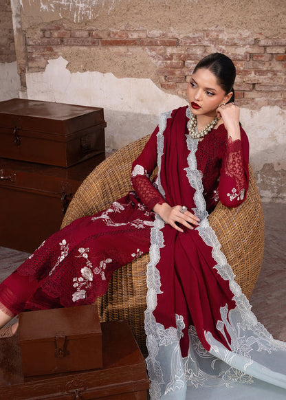 Saira Shakira | Raya Lawn Pret | Elise - Luxury Dress - available at Maria Faisal in UK and USA.