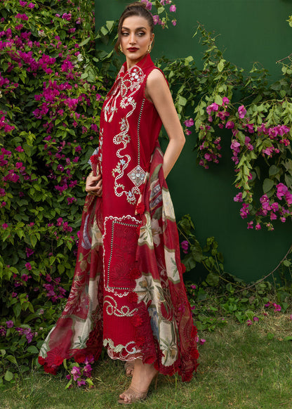 Saira Shakira | Bloom Lawn | ELISE 1B - Luxury Dress - available at Maria Faisal in UK and USA.