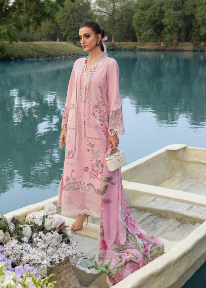 Saira Shakira | Bloom Lawn | IRIS 1A - Luxury Dress - available at Maria Faisal in UK and USA.