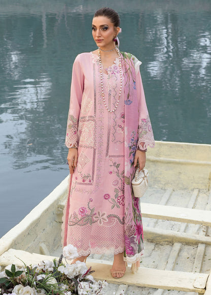 Saira Shakira | Bloom Lawn | IRIS 1A - Luxury Dress - available at Maria Faisal in UK and USA.