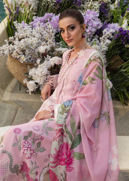 Saira Shakira | Bloom Lawn | IRIS 1A - Luxury Dress - available at Maria Faisal in UK and USA.