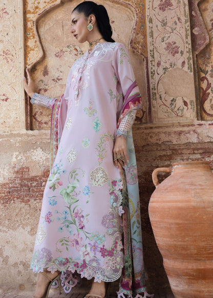 Saira Shakira | Bloom Lawn | MAELLE 1B - Luxury Dress - available at Maria Faisal in UK and USA.