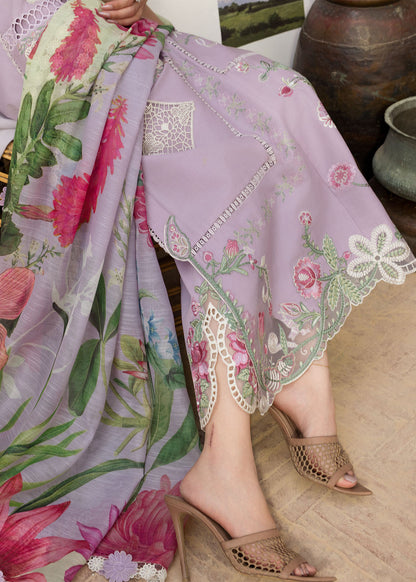 Saira Shakira | Bloom Lawn | IRIS 1B - Luxury Dress - available at Maria Faisal in UK and USA.