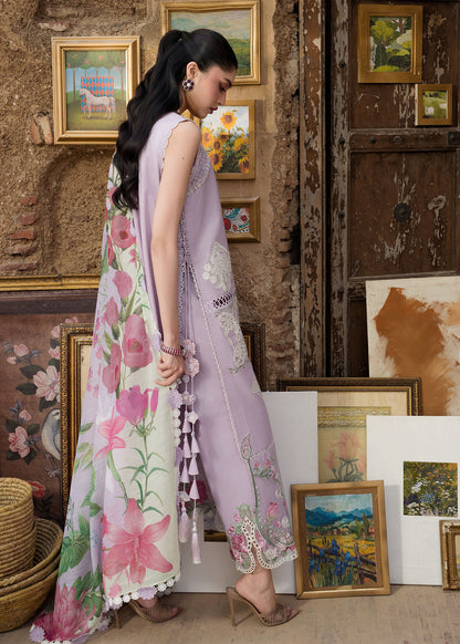 Saira Shakira | Bloom Lawn | IRIS 1B - Luxury Dress - available at Maria Faisal in UK and USA.