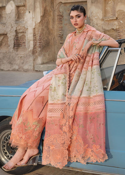 Saira Shakira | Bloom Lawn | AMBRE 1B - Luxury Dress - available at Maria Faisal in UK and USA.