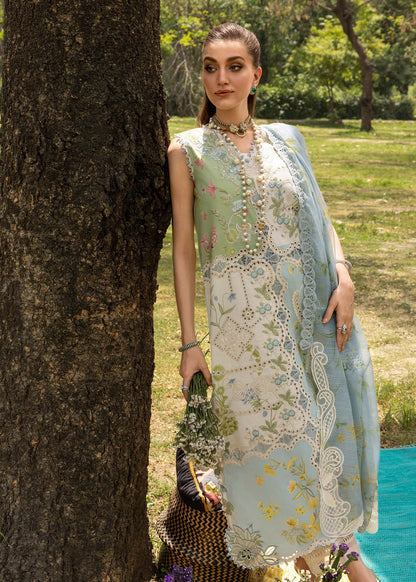 Saira Shakira | Bloom Lawn | LANA 1A - Luxury Dress - available at Maria Faisal in UK and USA.