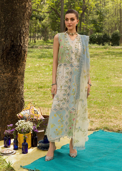 Saira Shakira | Bloom Lawn | LANA 1A - Luxury Dress - available at Maria Faisal in UK and USA.