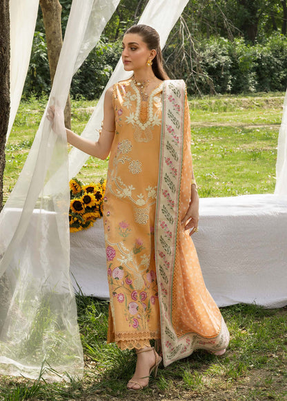 Saira Shakira | Bloom Lawn | LILY 1B - Luxury Dress - available at Maria Faisal in UK and USA.