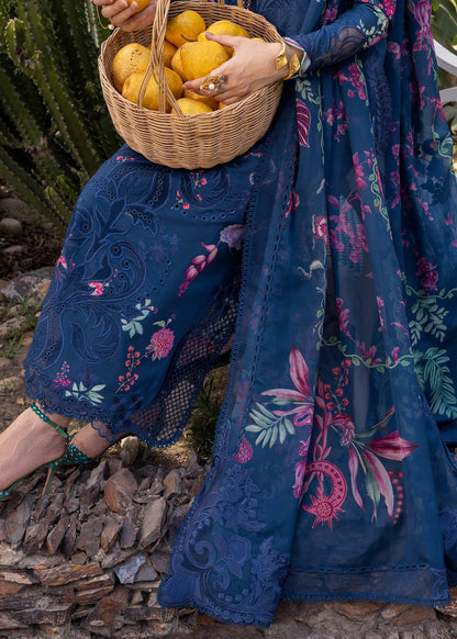 Saira Shakira | Bloom Lawn | ZELIE 1B - Luxury Dress - available at Maria Faisal in UK and USA.