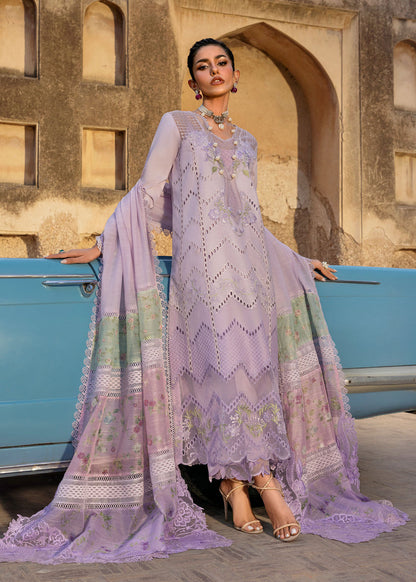 Saira Shakira | Bloom Lawn | AMBRE 1A - Luxury Dress - available at Maria Faisal in UK and USA.