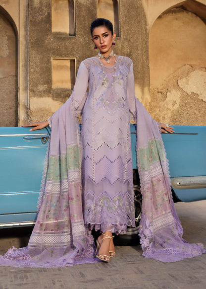 Saira Shakira | Bloom Lawn | AMBRE 1A - Luxury Dress - available at Maria Faisal in UK and USA.