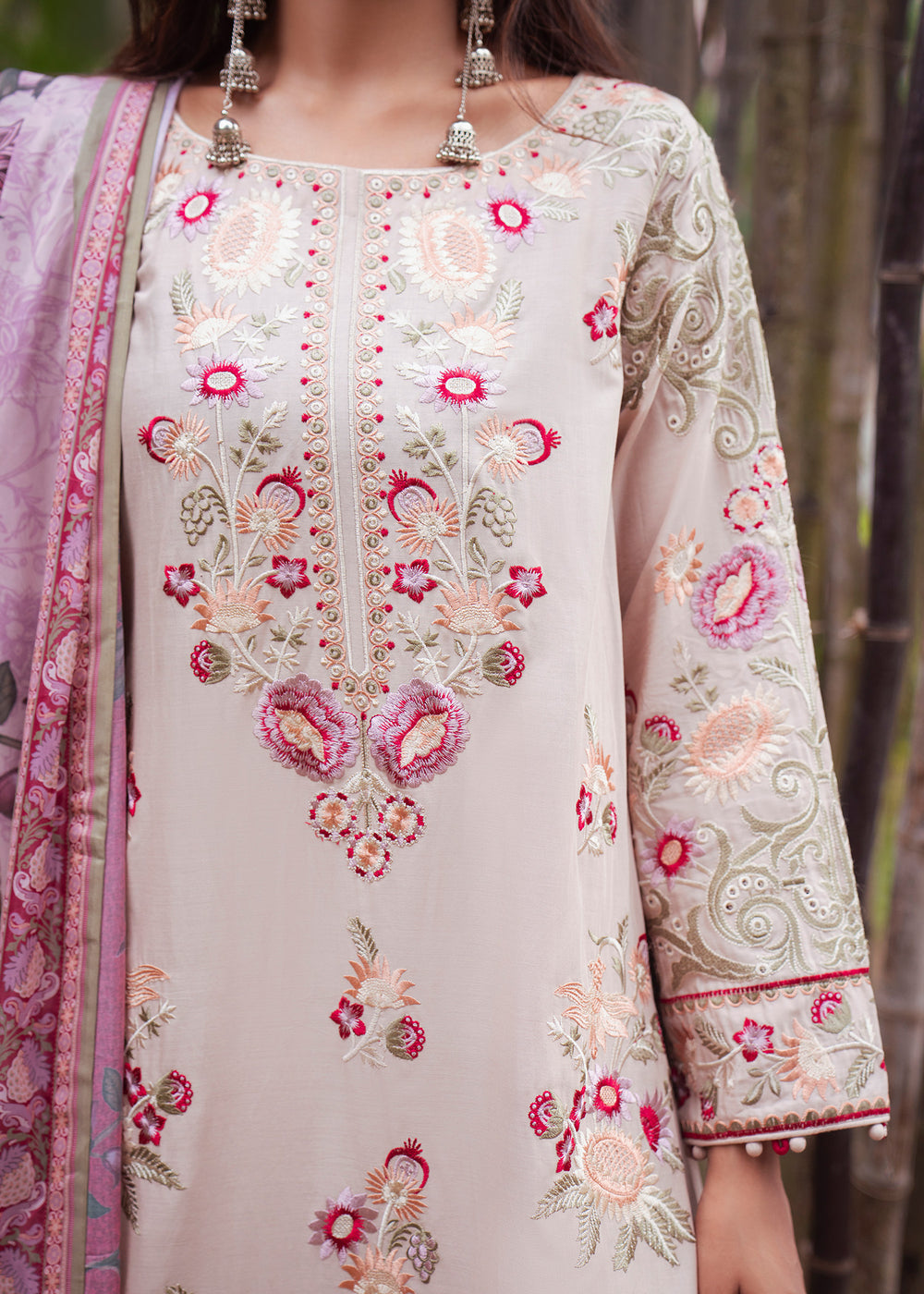 Haseens | Raha Pret | Meerab - Luxury Dress - available at Maria Faisal in UK and USA.