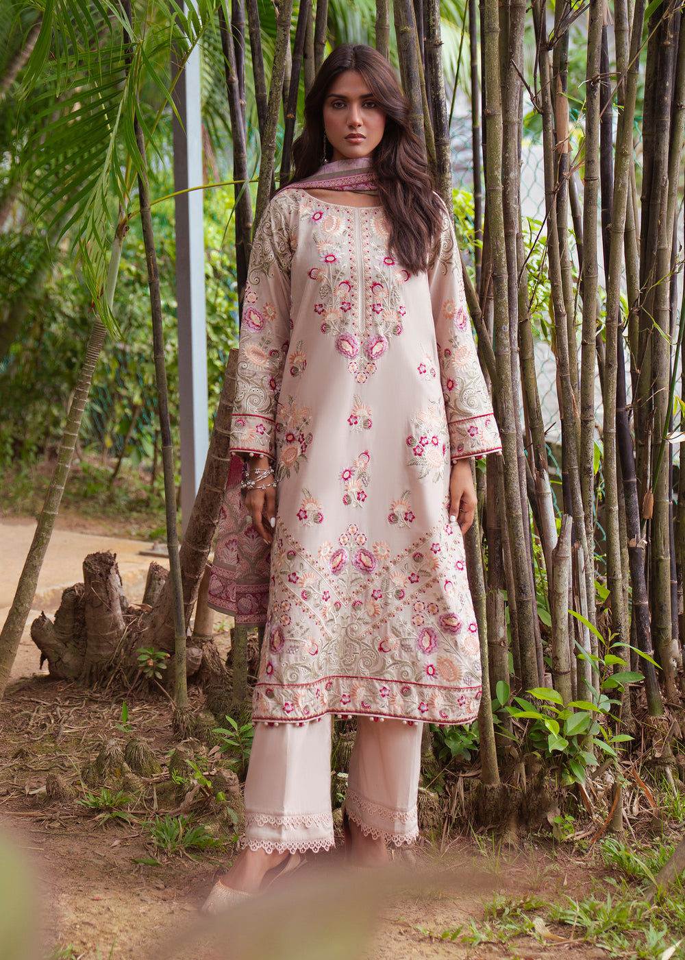 Haseens | Raha Pret | Meerab - Luxury Dress - available at Maria Faisal in UK and USA.