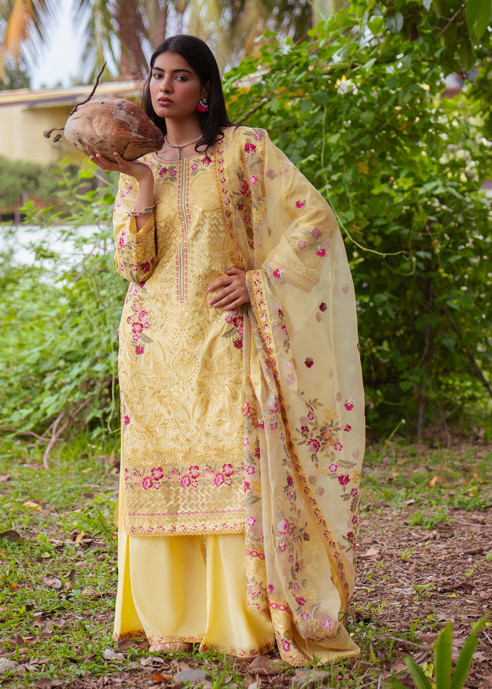 Haseens | Raha Pret | Inshara - Luxury Dress - available at Maria Faisal in UK and USA.