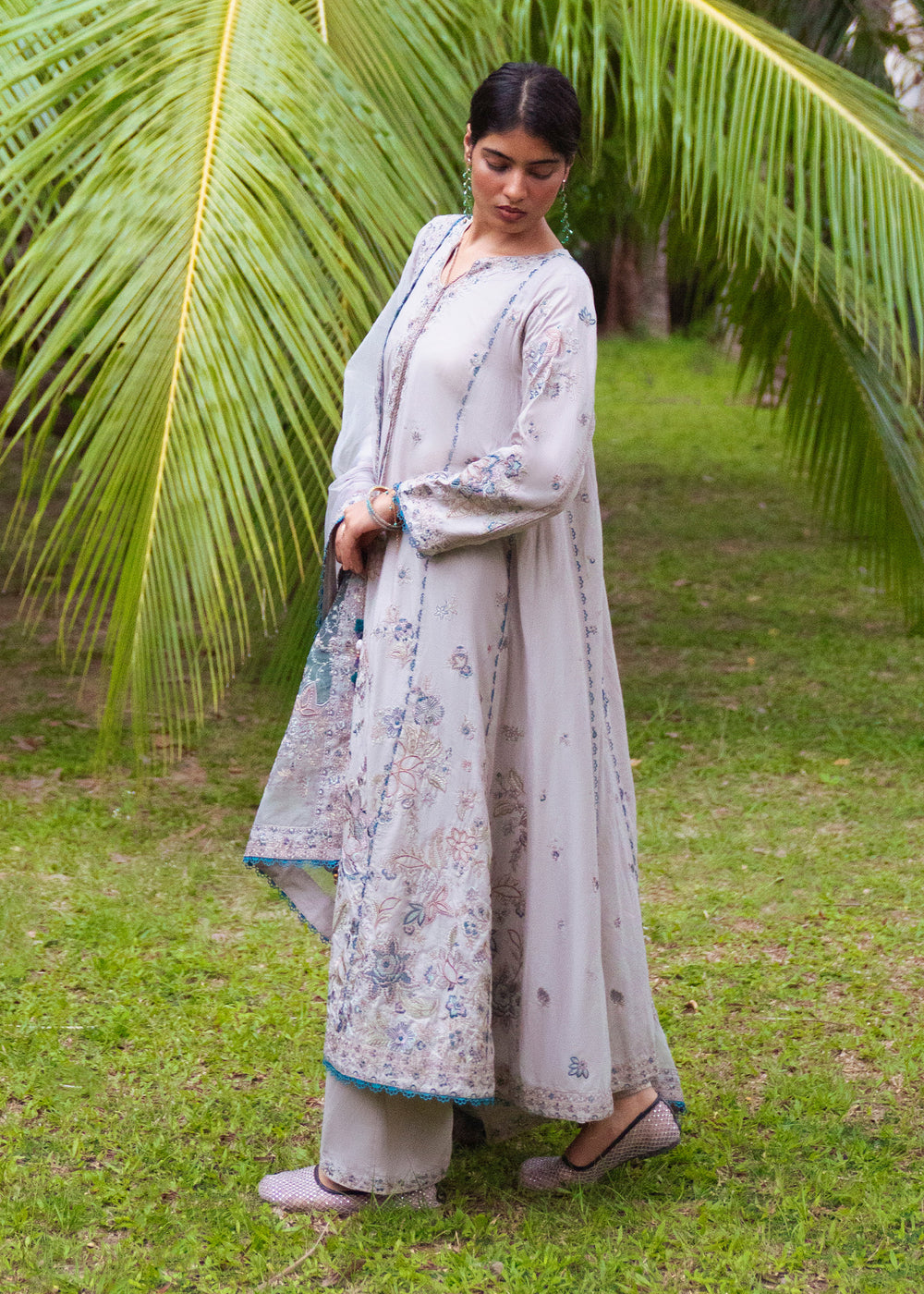 Haseens | Raha Pret |Fizzah - Luxury Dress - available at Maria Faisal in UK and USA.