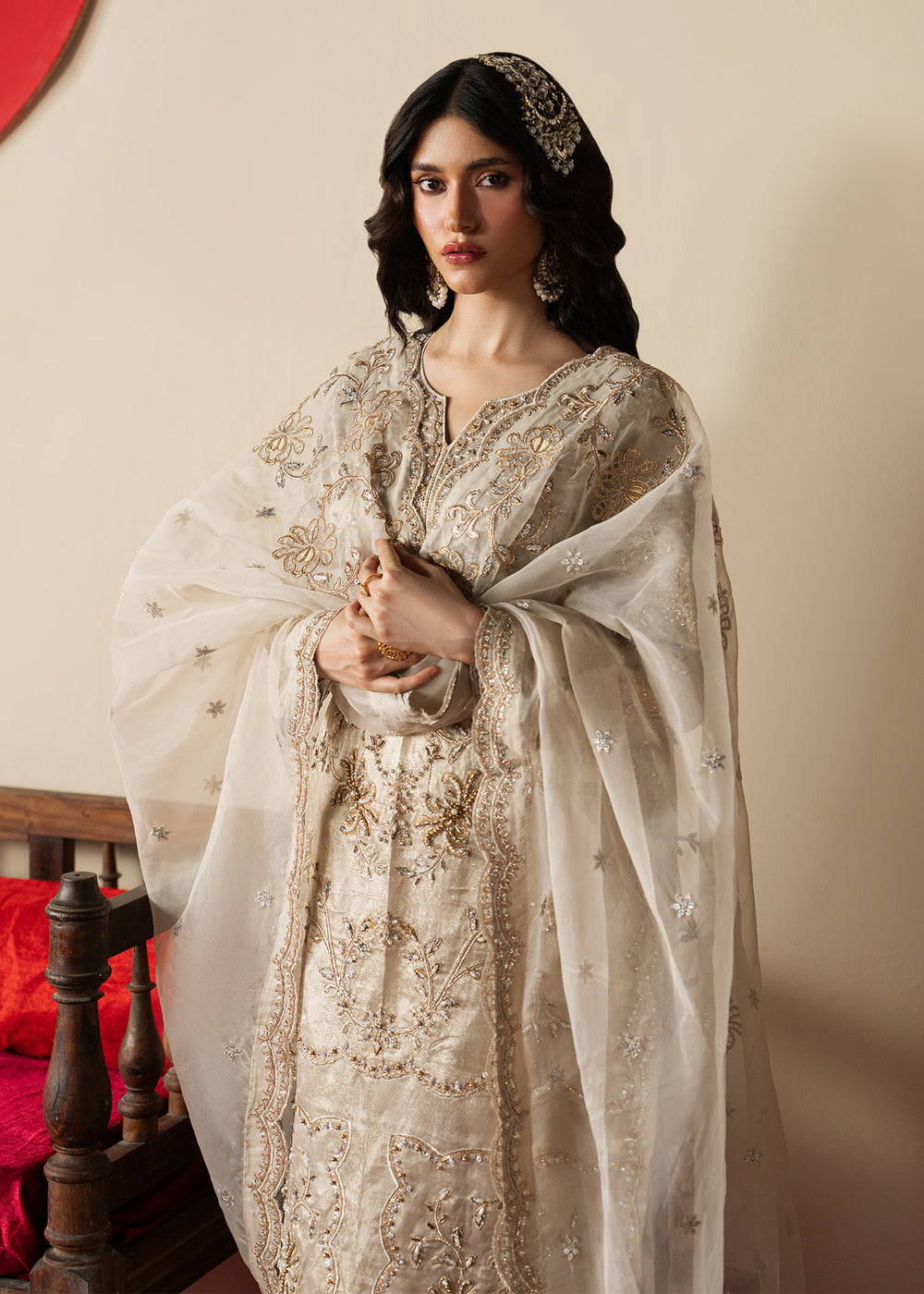 Haseens | Gulal Formals |Gulzaib - Formal Dress - available at Maria Faisal in UK and USA.