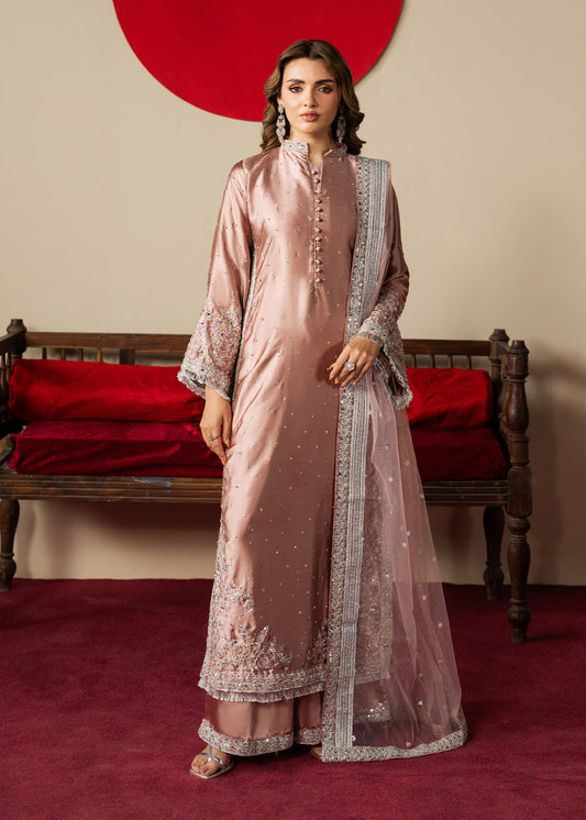 Haseens | Gulal Formals | Mehzar - Formal Dress - available at Maria Faisal in UK and USA.