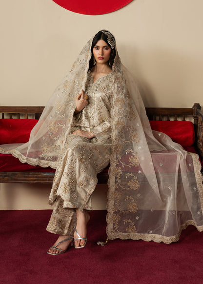 Haseens | Gulal Formals |Gulzaib - Formal Dress - available at Maria Faisal in UK and USA.