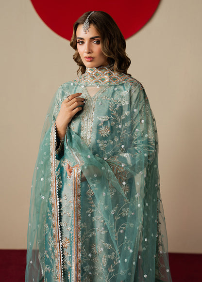 Haseens | Gulal Formals | Aroha - Formal Dress - available at Maria Faisal in UK and USA.